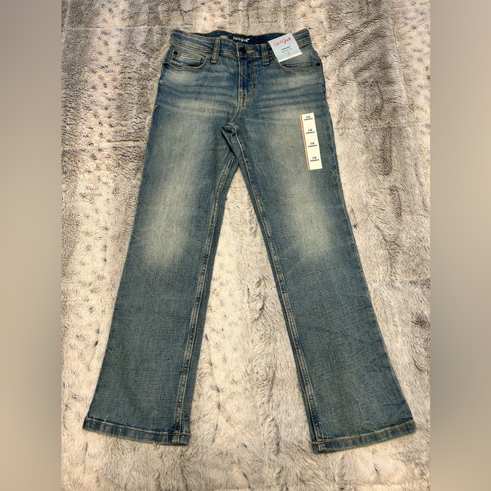 NWT CAT & JACK Straight Recto Jeans ( Boys 10 )